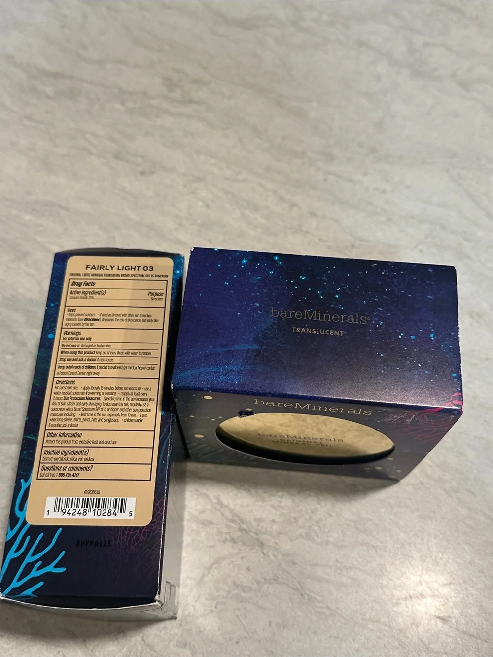 2 bareMinerals Loose Setting Powder Holiday Bundle